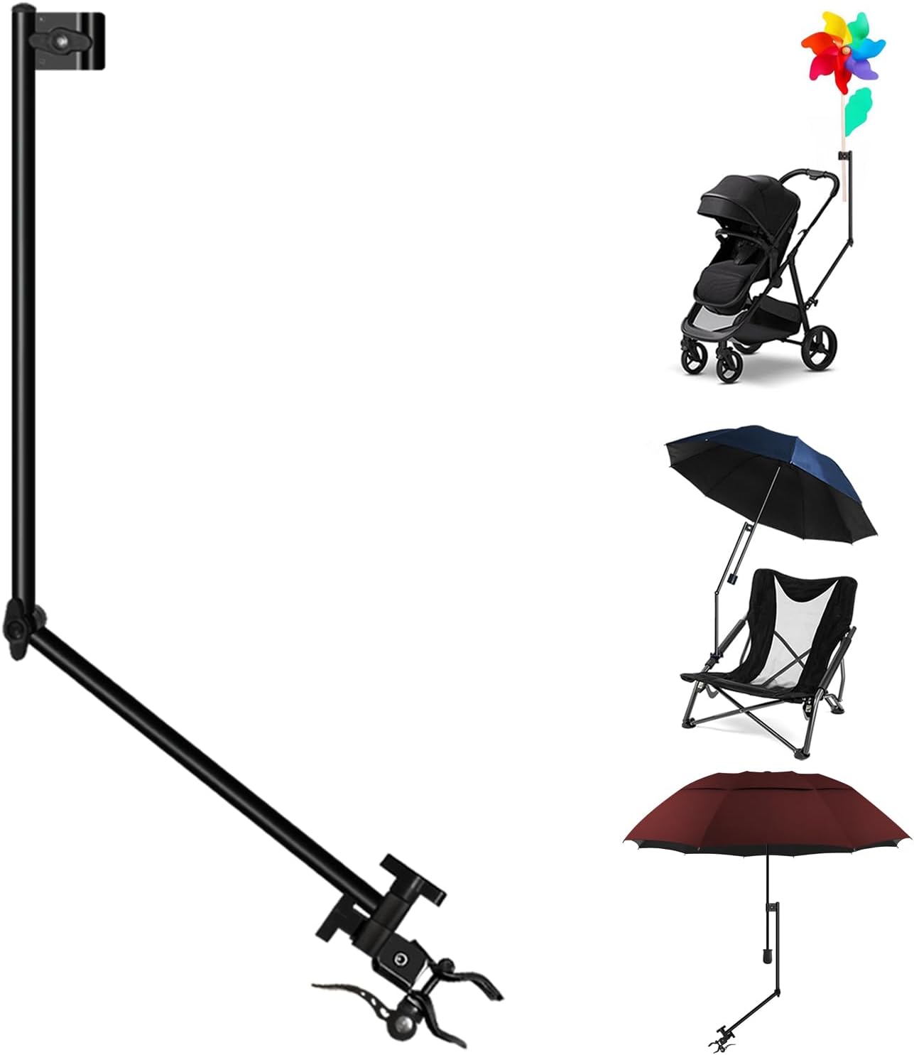 HOBVO Universal Golf Umbrella Holder - Ultimate Mobility!