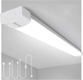LED Shop Light Fixture 4FT Plug in Ceiling Light - Bright 5000K