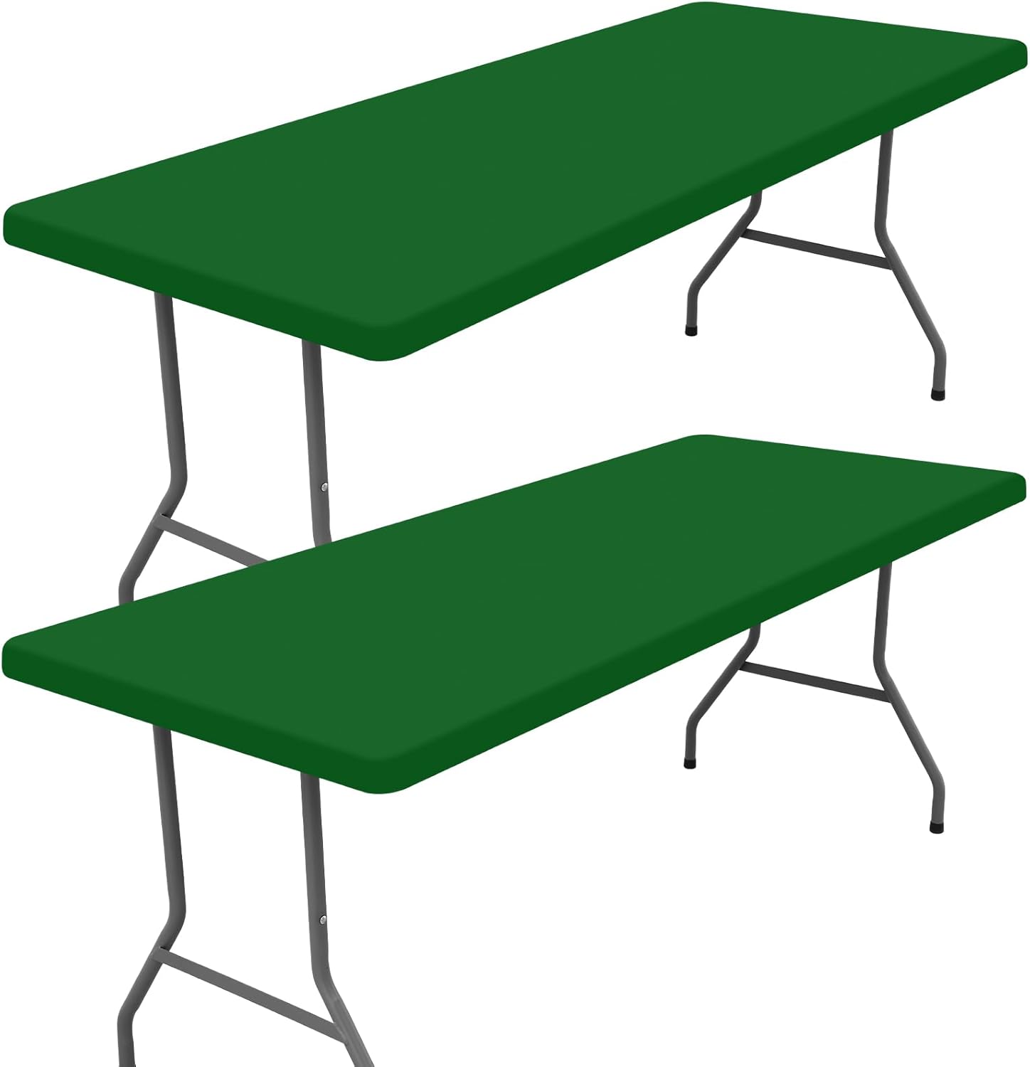 Spandex 8 Foot Rectangle Table Cloth for Outdoor Events
