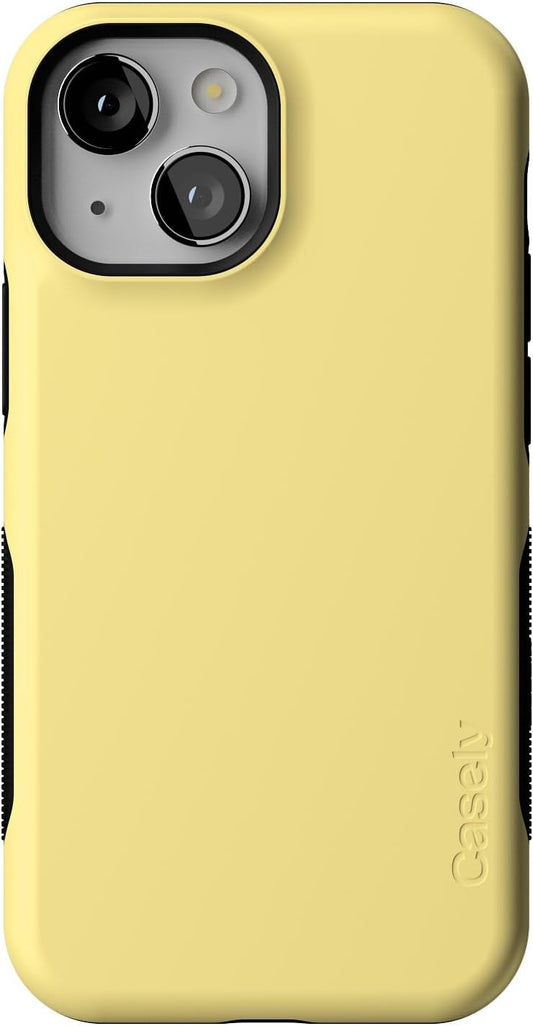 Bold Protective iPhone 13 Mini Case - Butter Me Up Yellow