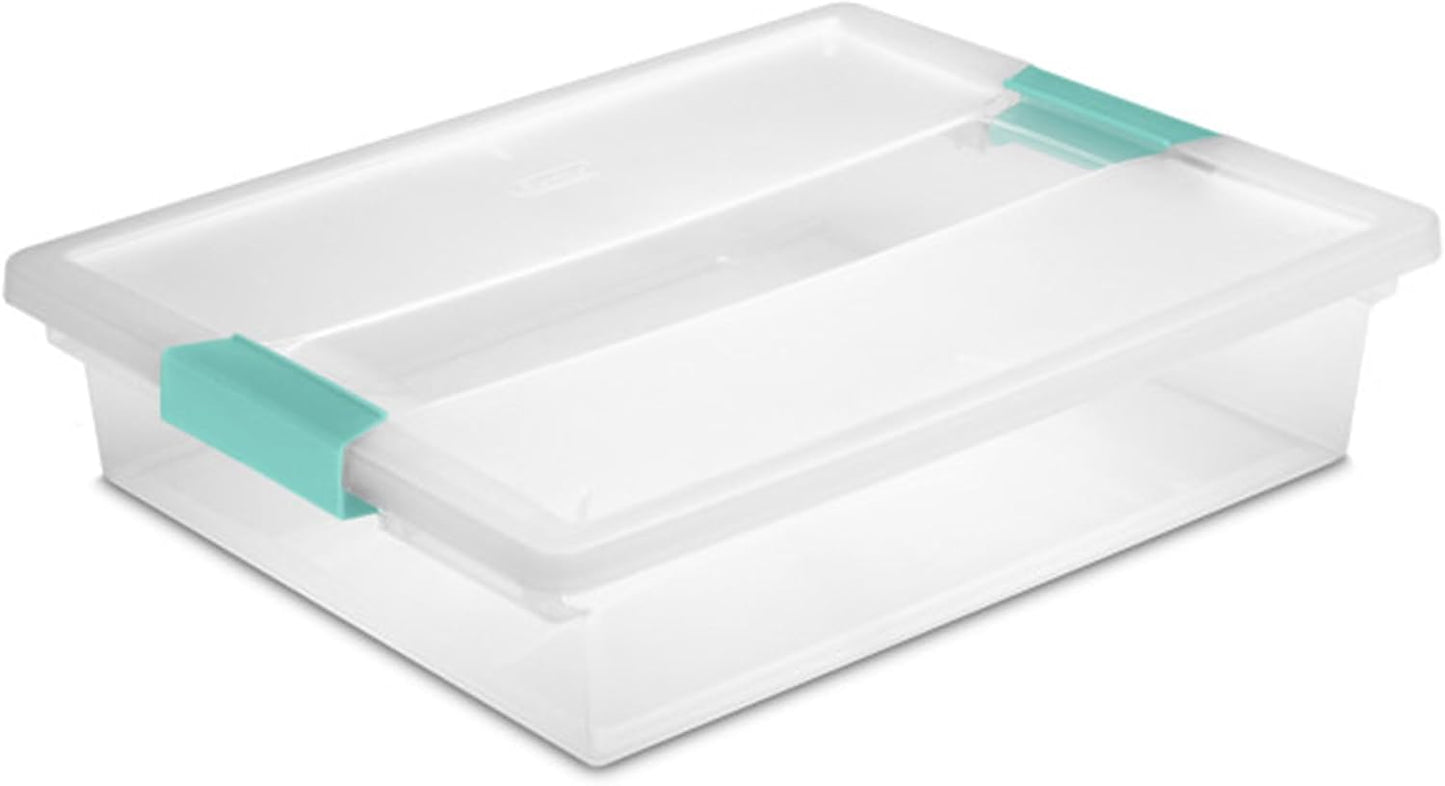 Sterilite 24-Pack Clip Box for Arts and Crafts Storage Needs