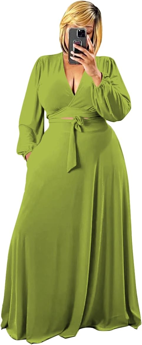 Plus Size Women's 2 Piece Outfits for Casual Chic Style