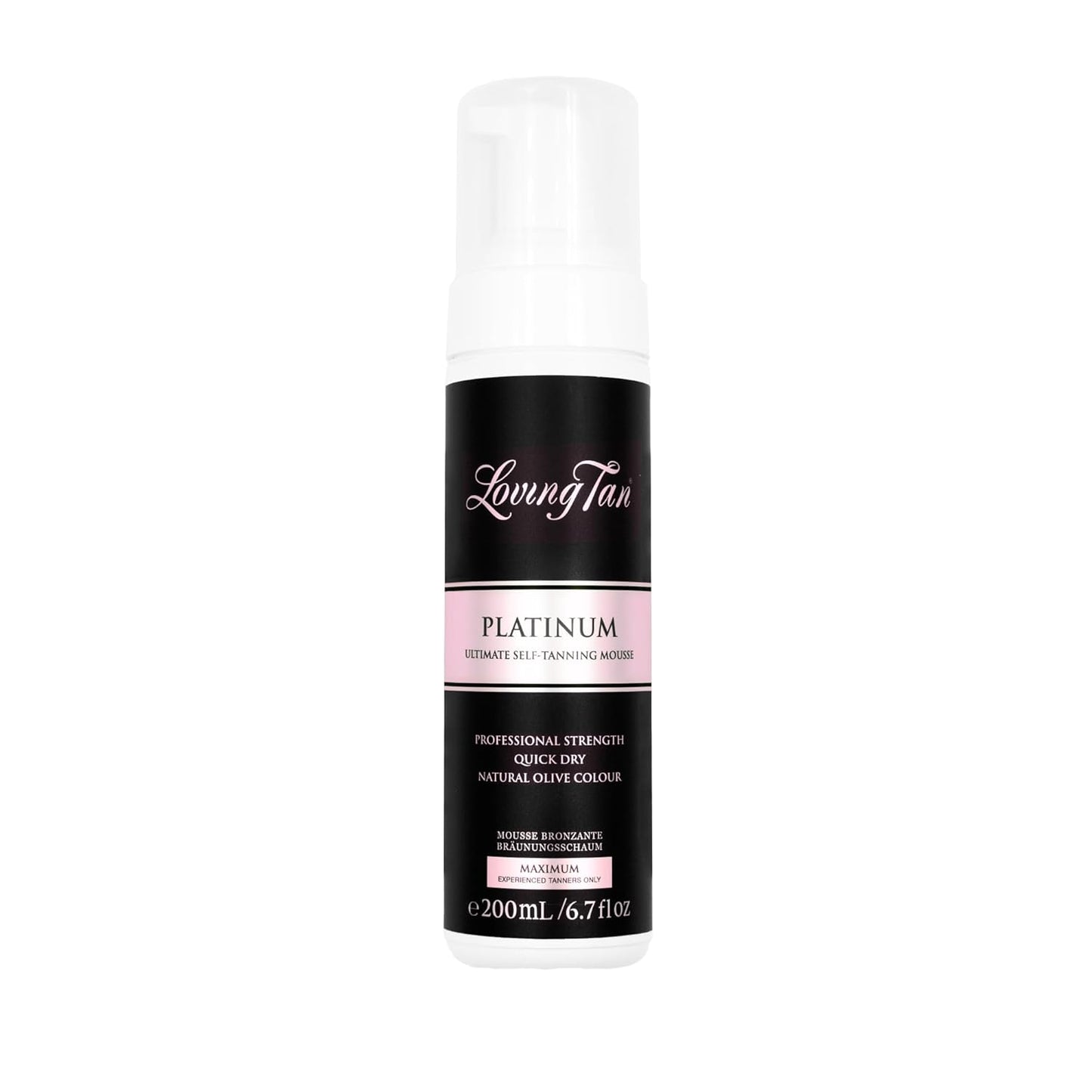 Loving Tan Platinum Self Tanning Mousse for Natural Glow