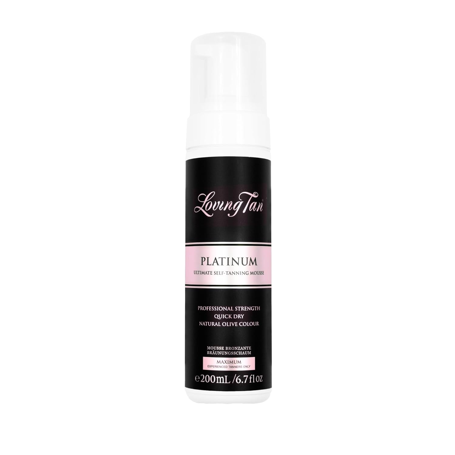 Loving Tan Platinum Self Tanning Mousse for Natural Glow