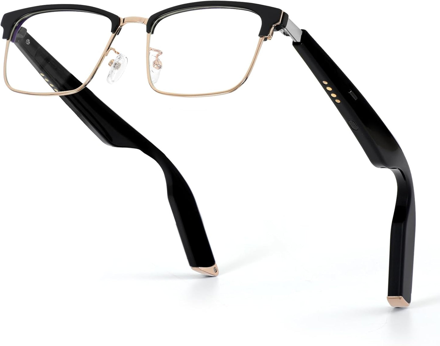 Bluetooth Audio Glasses: Open Ear Music & Style in Rose Gold  35 characters