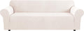 Stretch Sofa Covers for 3 Cushion Couch - XL Fit Checked Jacquard