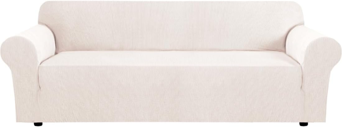H.VERSAILTEX Stretch Sofa Covers for 3 Cushion Couch Slipcovers