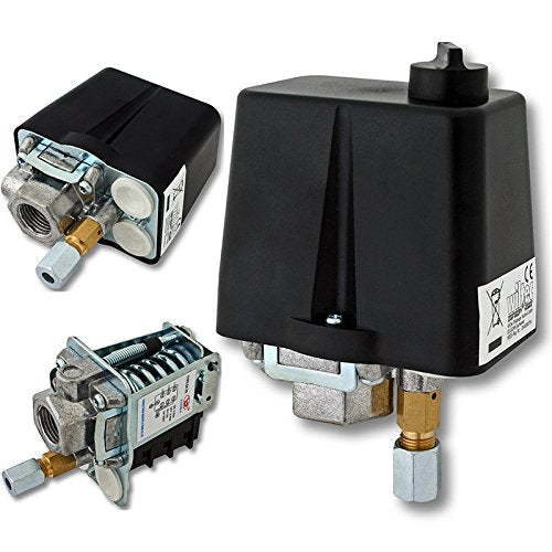 Efficient 3-Phase 90-120 PSI Air Compressor Switch - 230V/400V - 16A