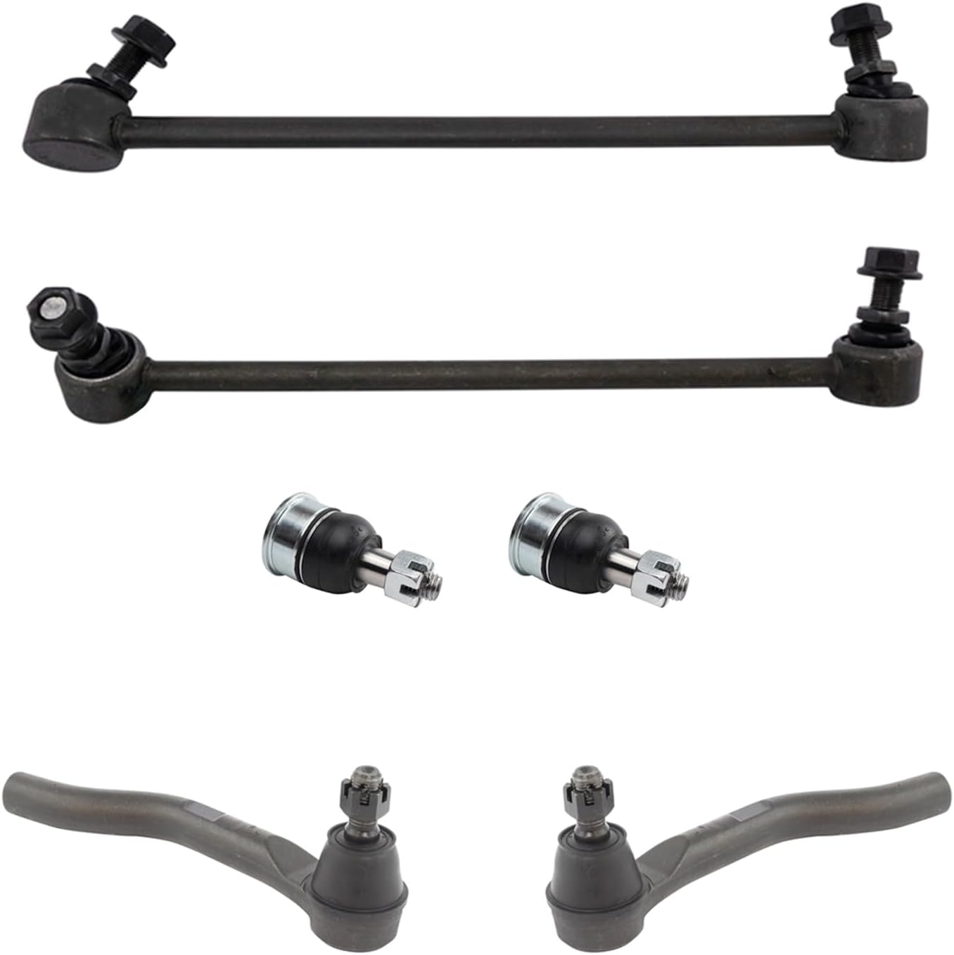 TRQ Front Steering & Suspension Kit for Acura TLX and Honda Accord