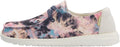 Hey Dude Wendy Chambray Womens Lace Up Loafers - Lightweight