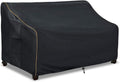 Patio 3-Seater Sofa Cover Fits up to 76W x 32.5D x 33H in - Waterproof