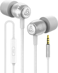 Wired Earbuds for Women and Small Ears - LUDOS Clamor White