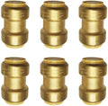 1 in Pex Fitting Straight Coupling Push Fit PEX Fittings - Easy