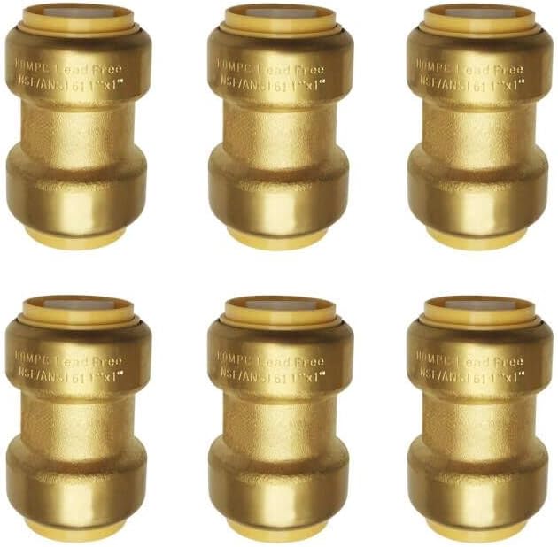1 Inch PEX Fitting Straight Coupling Push Fit Plumbing Fittings