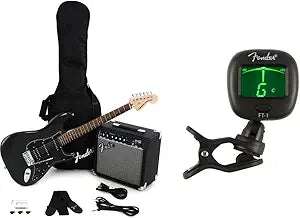 Squier Affinity Series Stratocaster Pack with Clip-On Tuner