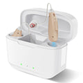 OTC Hearing Aids for Seniors Rechargeable Hearing Amplifiers - Clear