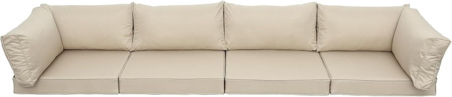 Valita Outdoor Furniture Replacement Cushions for 4-Seat Set
