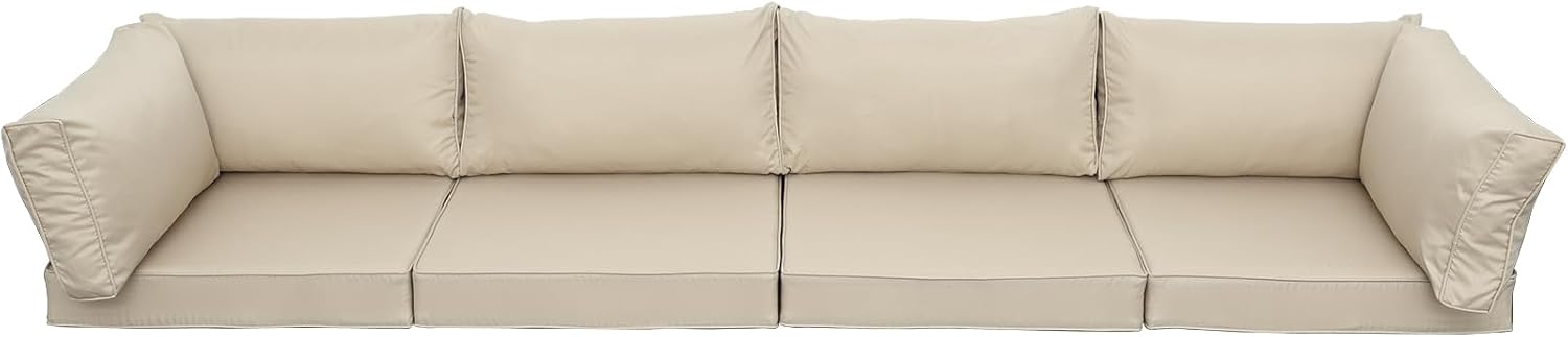 Valita Outdoor Furniture Replacement Cushions for 4-Seat Set