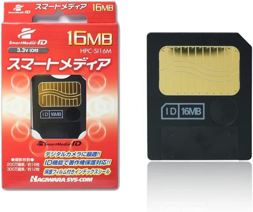 High-Speed 16MB SmartMedia Card for Improved Data Storage