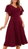 Bridesmay Women's Formal Cocktail Wedding Guest Dress