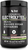 Electrolyte Powder Recovery Drink Strawberry Kiwi - Zero Sugar