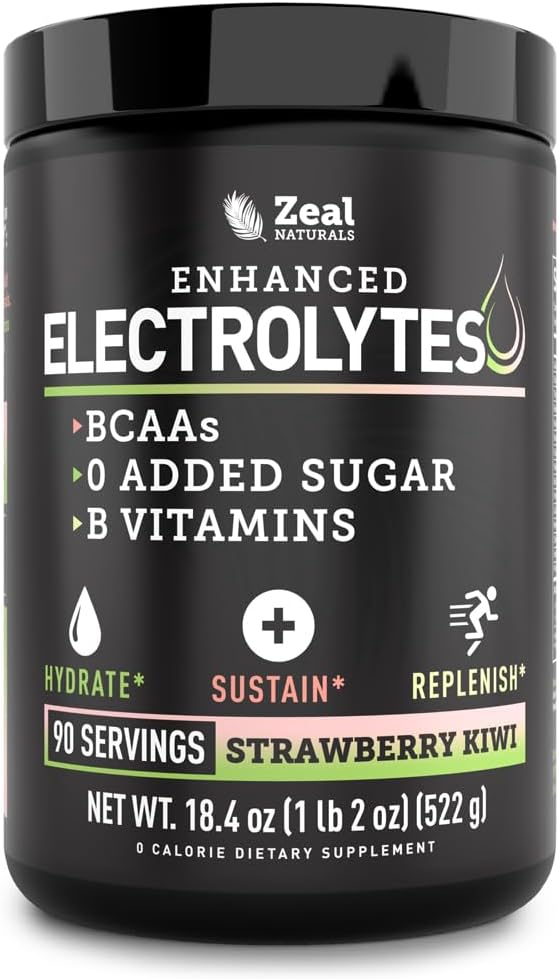 Zeal Naturals Electrolyte Powder for Hydration & Recovery Drink