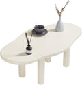 Modern Cloud Coffee Table - Easy Assembly - White