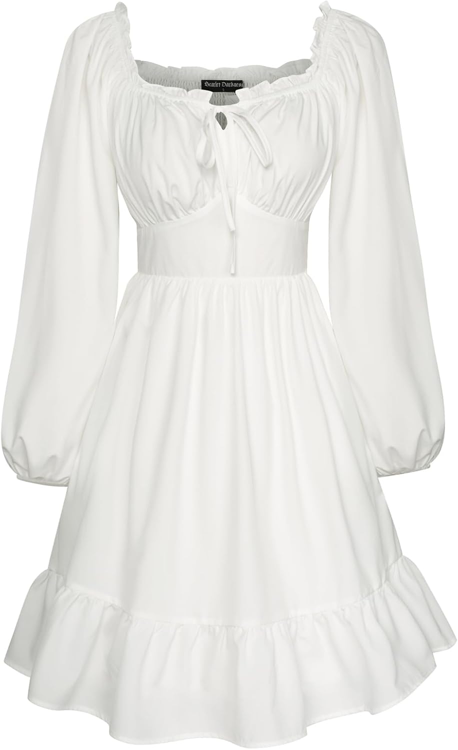 Scarlet Darkness Womens Corset Dress for Elegant Style