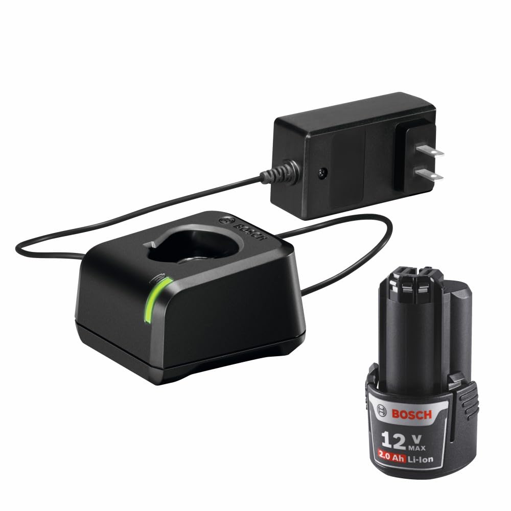 Bosch GXS12V-01N12 12V Max Lithium-Ion Battery and Charger Kit