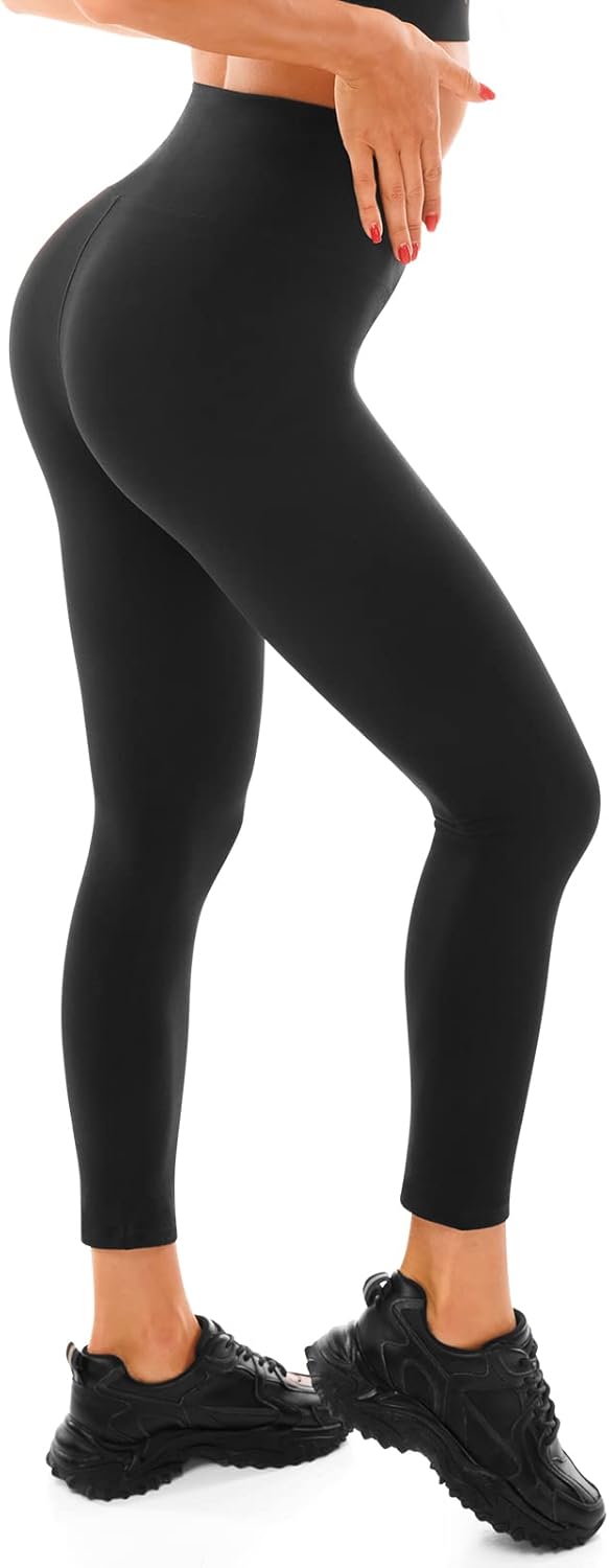 High Waisted Buttery Soft Gym Leggings by Walifrey