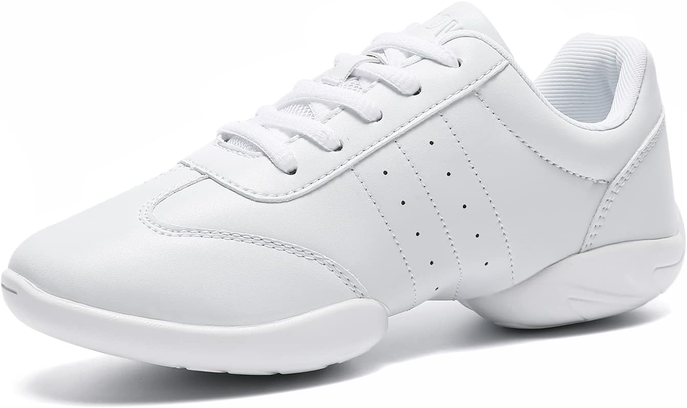 LANDHIKER Cheer Shoes for Girls - Comfortable Dance Flats