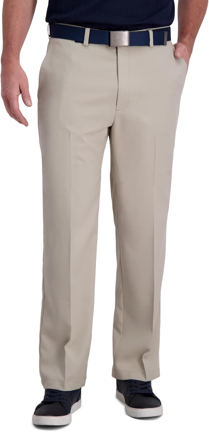 Haggar Mens Cool Right Performance Flex Flat Front Pant Review