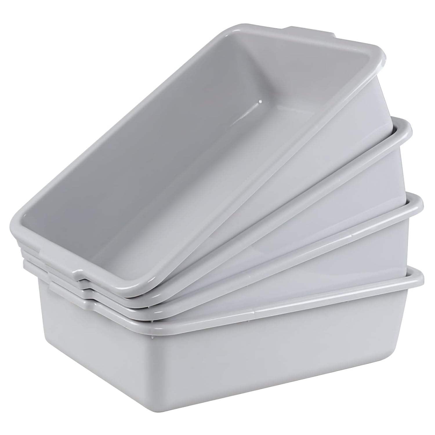 25 L Plastic Commercial Bus Tubs for Efficient Restaurant Use