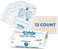 Riddy Glue Boards 12 Pack Pre-Baited Mouse Traps - Ready to Use