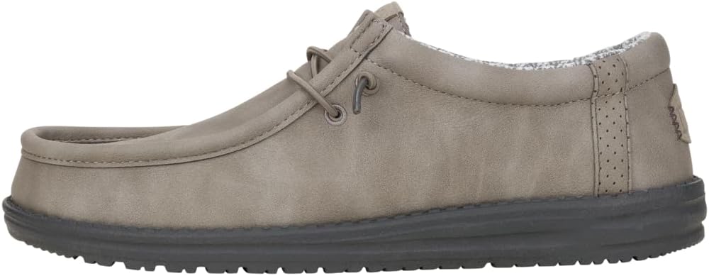 HEYDUDE Mens Wally Classic Slip On Loafers for All Day Comfort