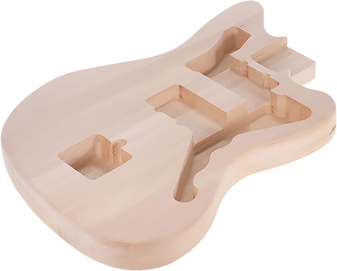 DIY Unfinished Basswood Guitar Body - Customize Your Sound!