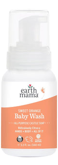 Earth Mama Sweet Orange Baby Liquid Wash - Soothing All-in-One Beauty