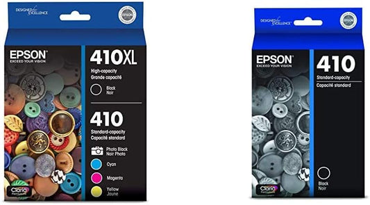 Epson 410 Claria Premium Ink Cartridge Combo Pack for Quality Prints