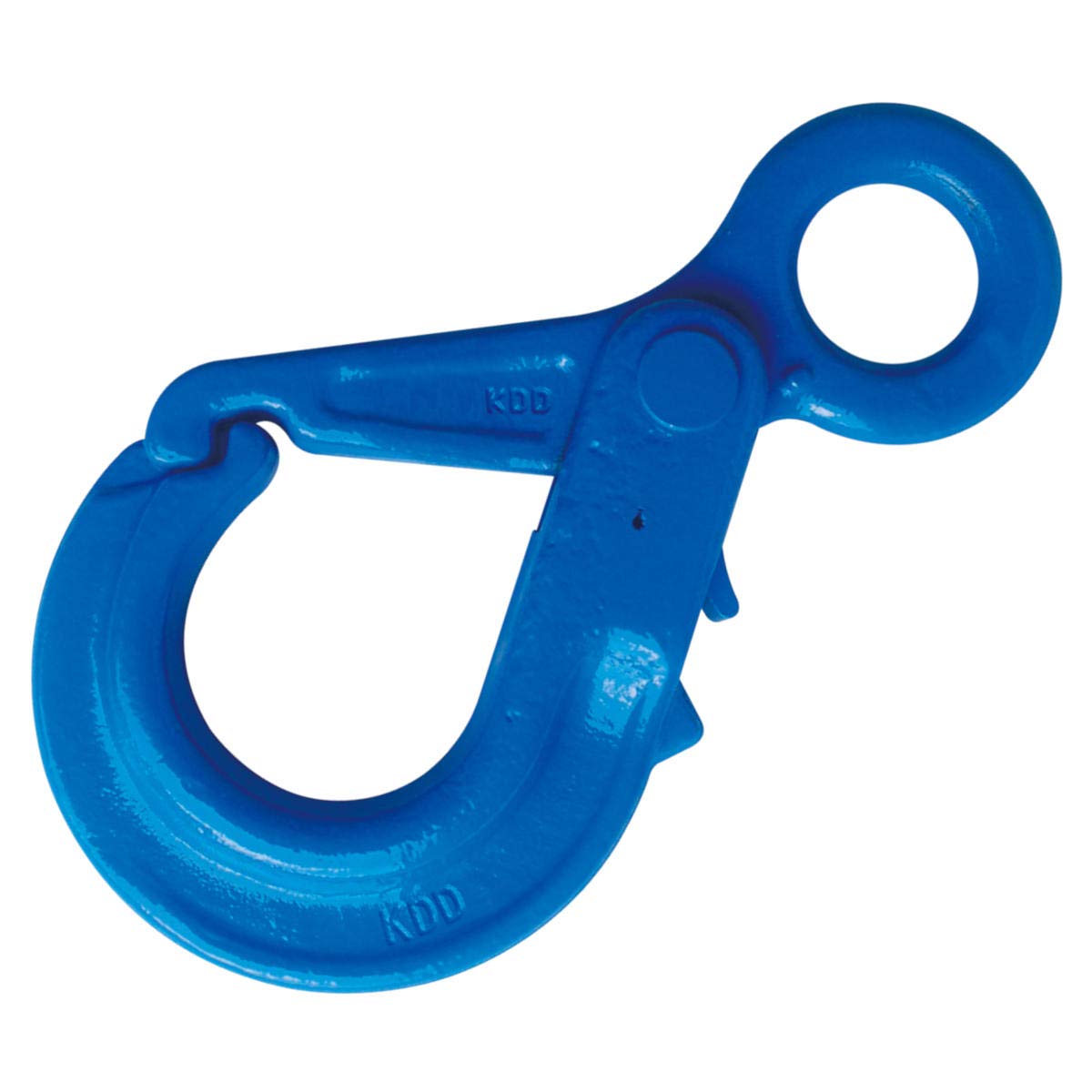 1/2 in Grade 100 Eye Self Locking Hook with 15000 lbs WLL