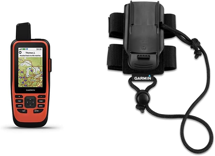 Garmin GPSMAP 86i Handheld GPS with Backpack Tether Accessory