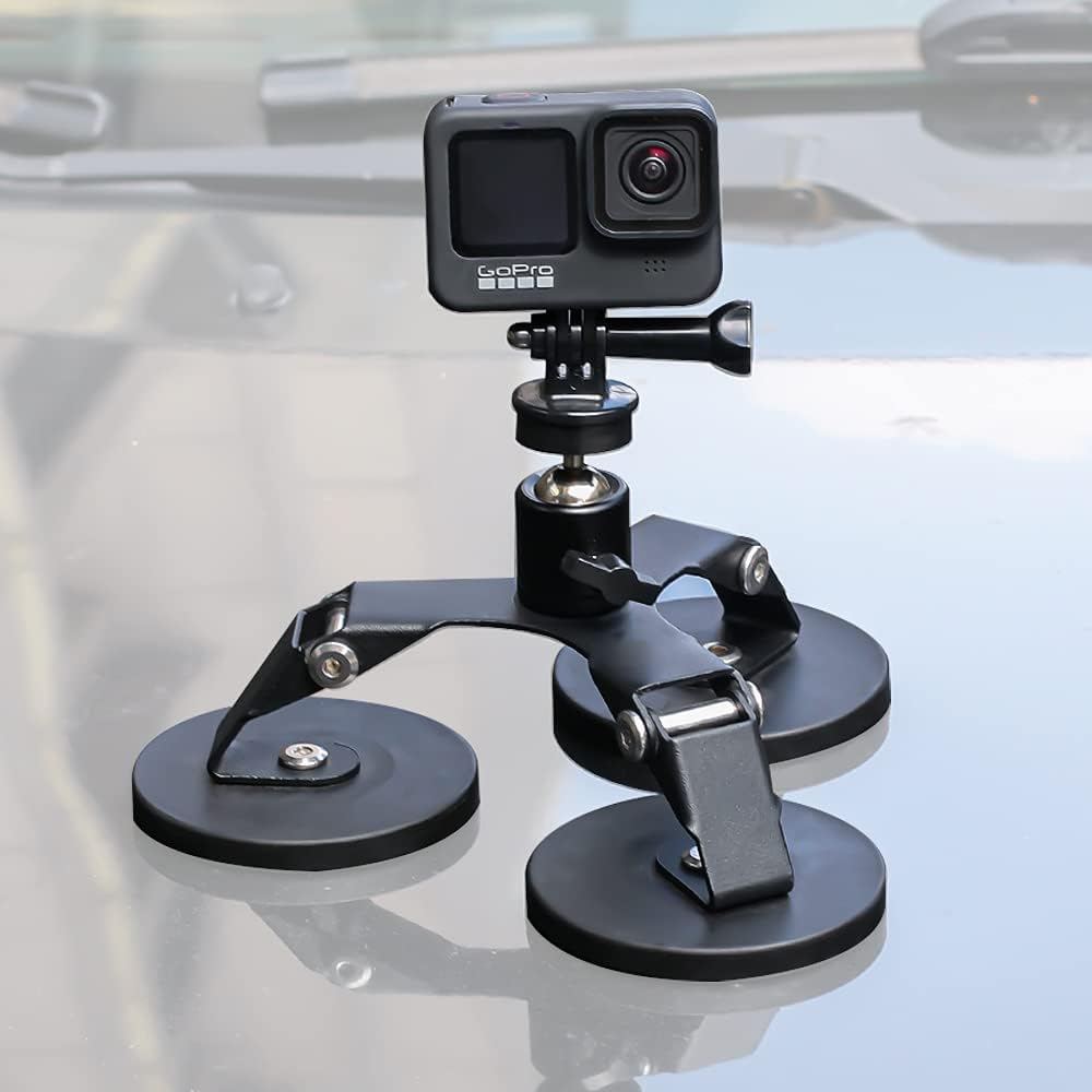 Heavy Duty Magnetic Action Camera Mount for GoPro and More