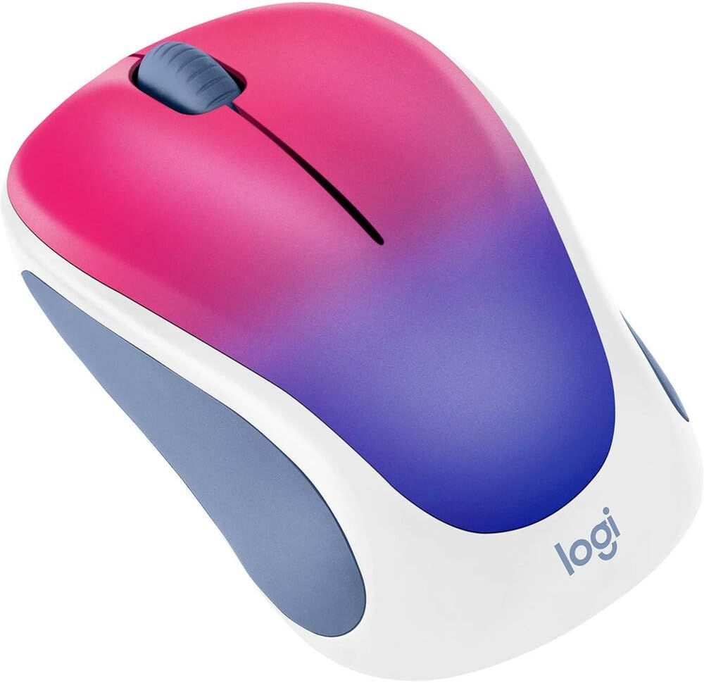 Logitech Design Collection Wireless Mouse - Fast, Reliable Connectivity