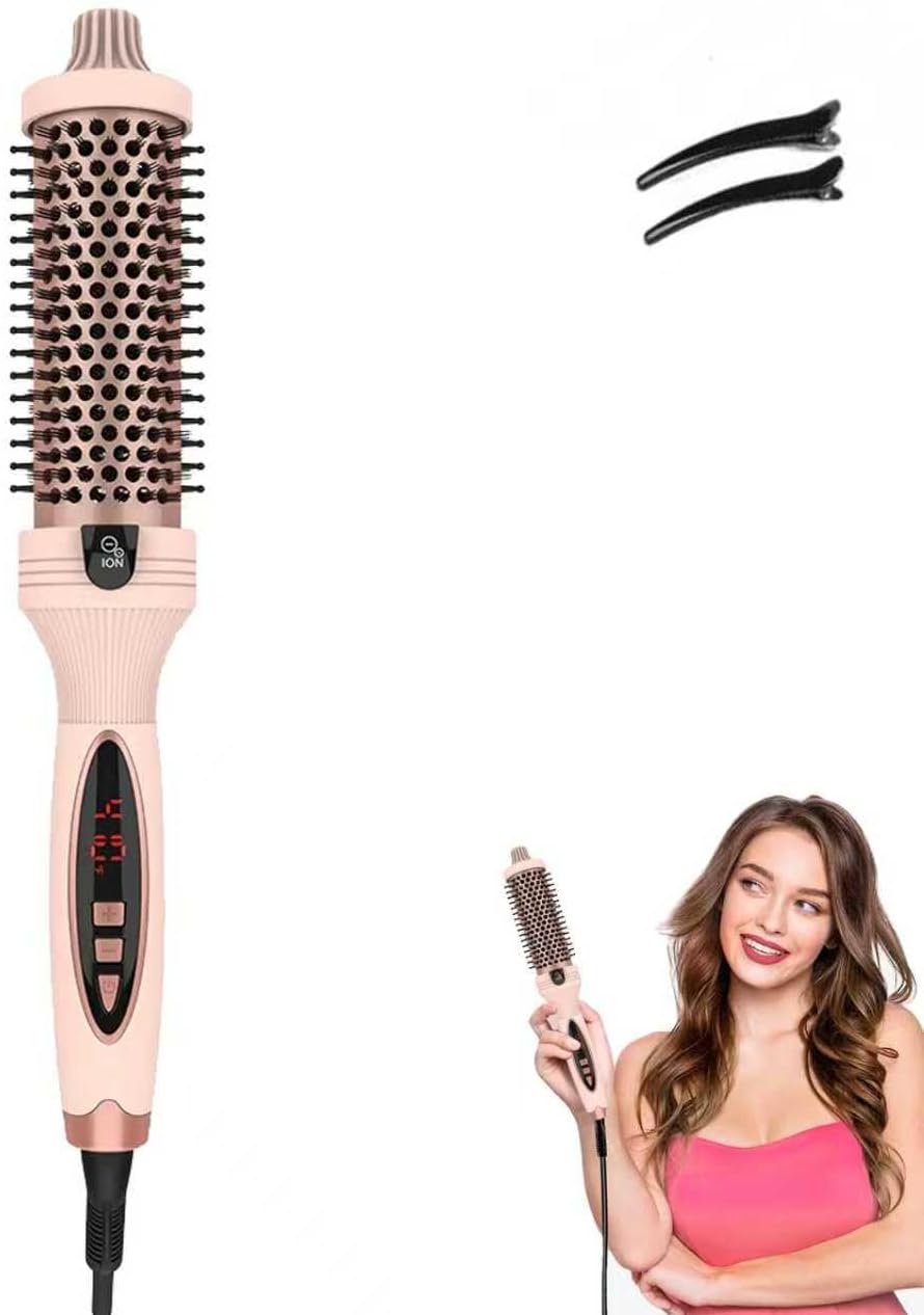 3-in-1 Pro Negative Ion Thermal Brush for Effortless Styling