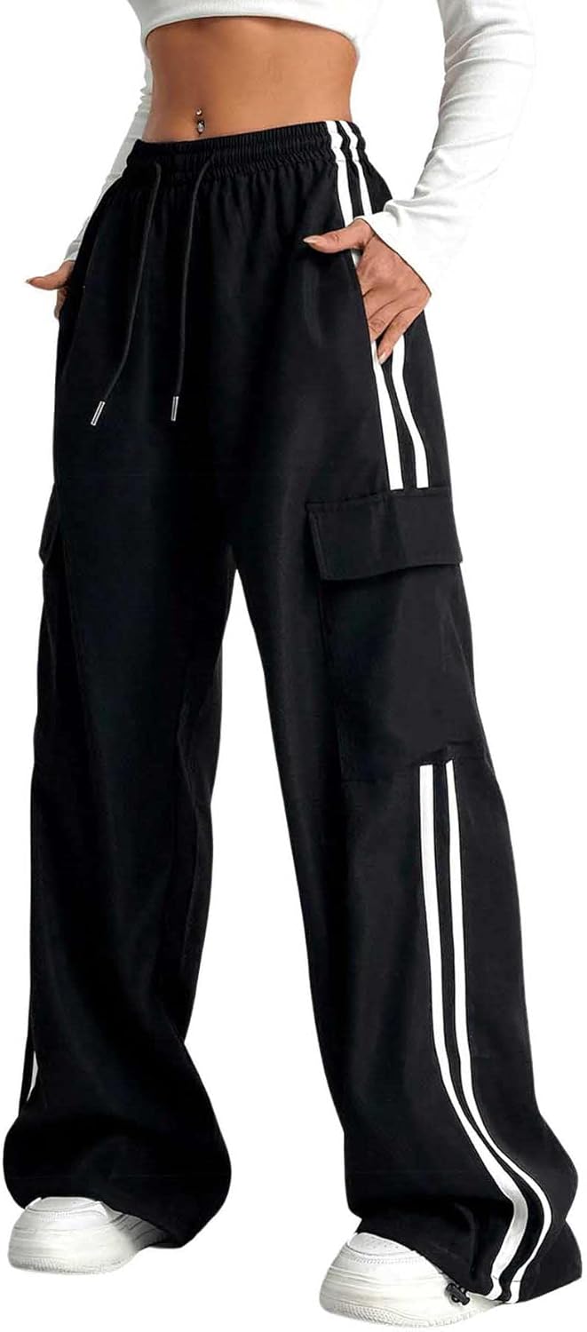 Verdusa Women's Cargo Pants: Stylish Baggy Straight Leg Joggers
