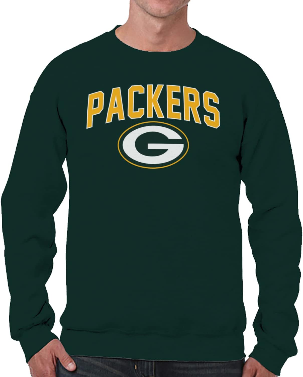 Green Bay Packers Fleece Pullover Sweatshirt for Fans