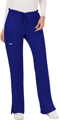 Cherokee Mid Rise Moderate Flare Drawstring Scrub Pant (Style GRQ5)