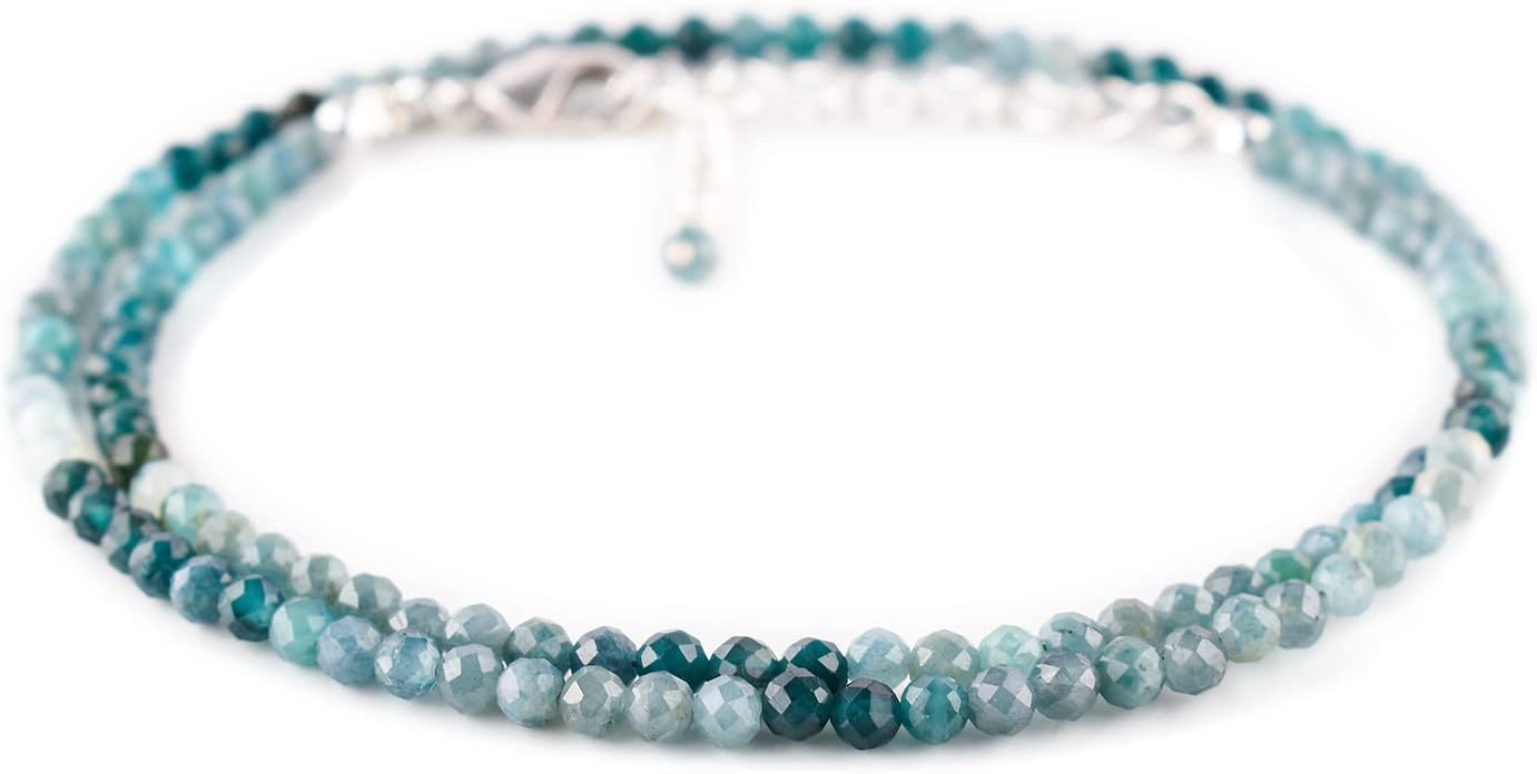 YANARA Natural Gemstone Choker Necklace for Women - Elegant Jewelry
