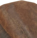 Brown Distressed Soft Vegan PU Leather by the Yard - 25 Yard Roll