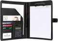 Eshow A4 Vegan Leather Business Padfolio - Organize Like a Pro!