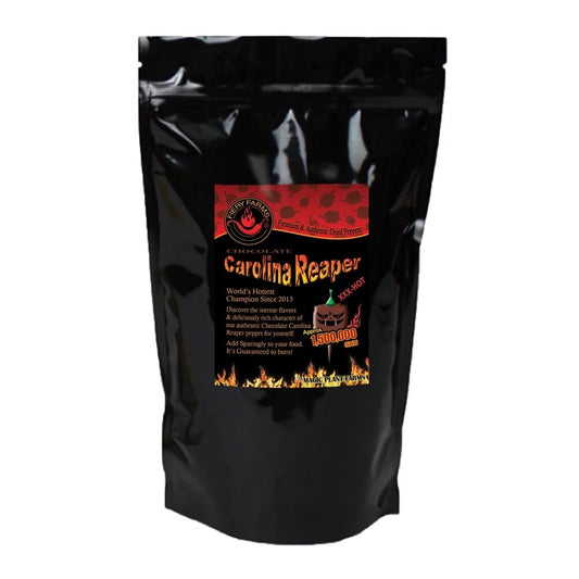 Chocolate Carolina Reaper Pepper Powder - Extremely Hot Chili
